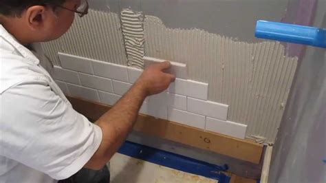 Subway Tile Shower Install Time Lapse Youtube