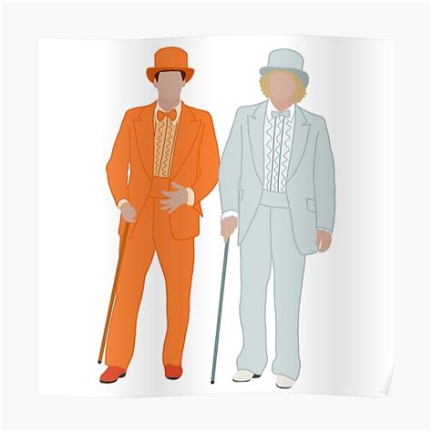 "Dumb and Dumber Suits" Poster for Sale by laurelizabethd | Redbubble