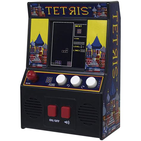 Tetris Mini Arcade Game Merchandise Zatu Games UK