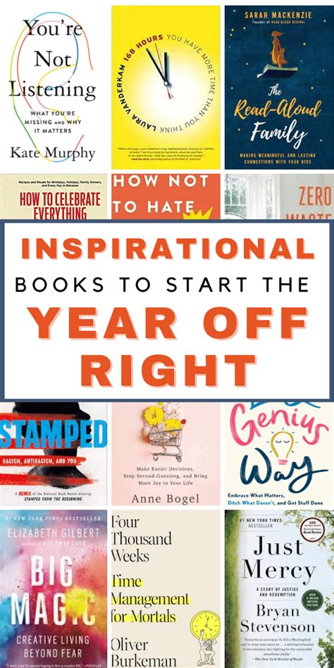 19 inspiring books to start the year off right - Everyday Reading