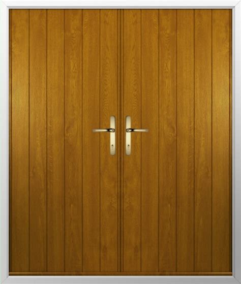 Solidor Flint Solid Timber Composite Door In Oak