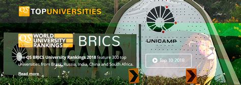 Unicamp Lidera Ranking QS Brics Entre As Universidades Brasileiras