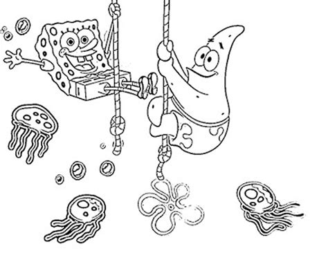 Printable Coloring Pages Spongebob