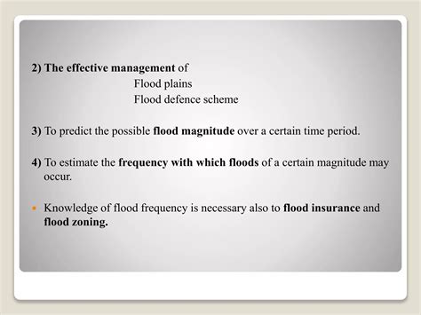 Flood Frequency Analyses Ppt