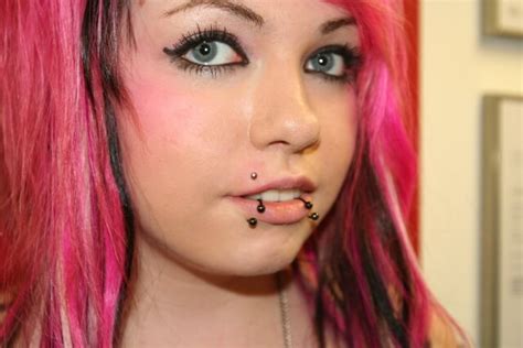 Multiple Configurations Of Piercings Around The Mouth Piercing Studio