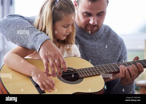 The Best Teacher She Could Ask For A Young Father Teaching His