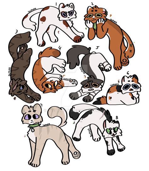 cat base adopts open  oceanmoth  deviantart