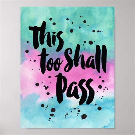 This Too Shall Pass Art Print