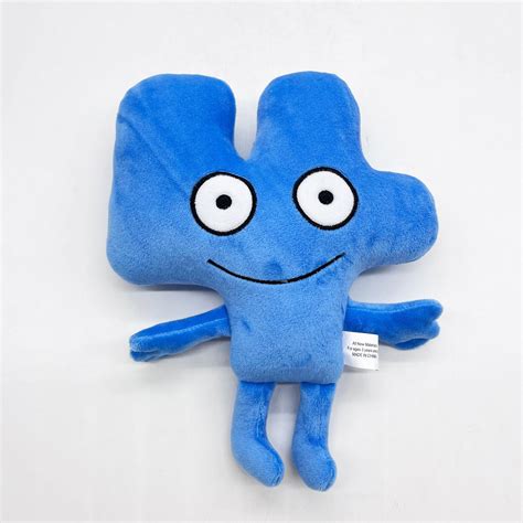 25cm Blue Four Battle for Dream Island Stuffed Toy BFDI Plush | Battle ...