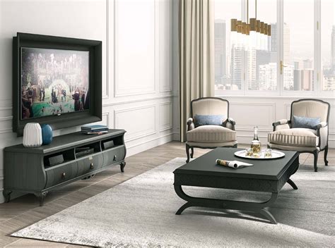 NeoClassic TV Stand 5727 By Carpanese Home Italy MIG Furniture