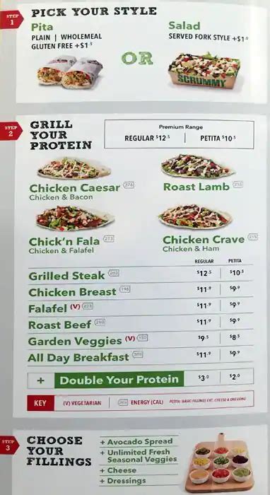 Pita Pit Menu Menu For Pita Pit Porirua Central Wellington