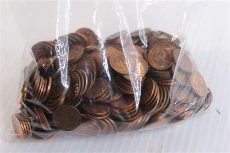 Bag of Pennies - Bodnarus Auctioneering