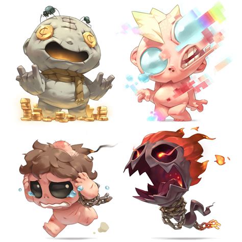 The binding of isaac tainted characters