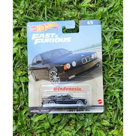 BMW Hot Wheels Premium 速度與激情 1991 年寶馬 M5 原裝 蝦皮購物