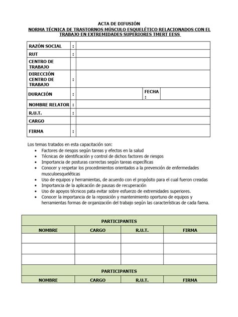 Acta Difusión Tmert Pdf