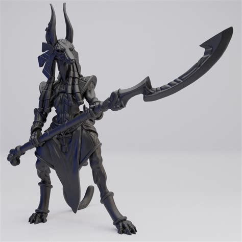 Hot Goblin アヌビス警備兵 グレイブ構え ミニチュア ホットゴブリン