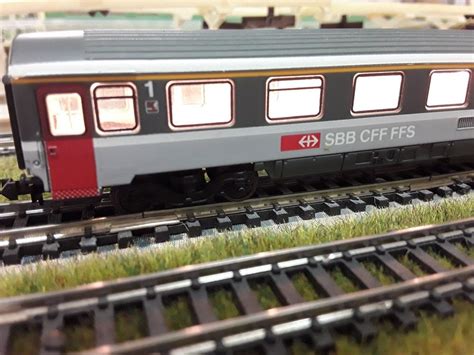 IBERTREN Beleuchteter SBB Personenwagen 1 Klasse Spur N Kaufen