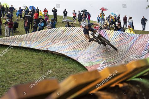 Loana Lecomte France Competes During Mountainbike Editorial Stock Photo