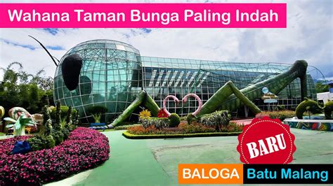 Baloga Batu Love Garden Jatim Park Malang Taman Bunga Paling Indah