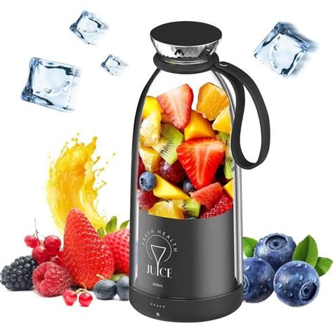 Blender Smoothie Ml Blender Mixeur M Langeur Personnel Portable