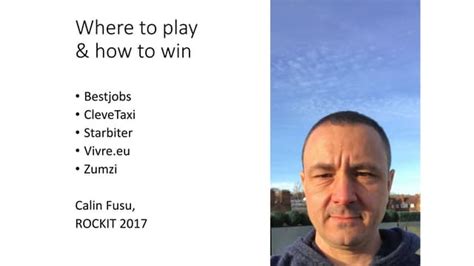 Where To Play And How To Win Ppt