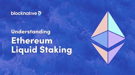 Ethereum Liquid Staking Guide Lido Rocket Pool More