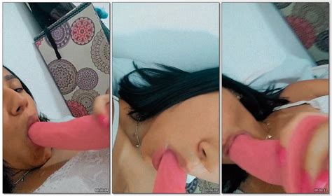 Amateur Slut Sucking A Very Naughty Rubber Cock Cnn Amador