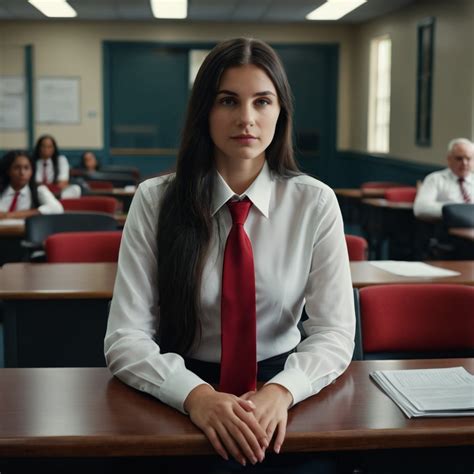 Female Student Visits Principals Office Stable Diffusion Online
