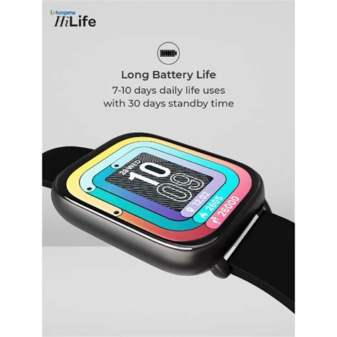 Buy Hungama Hilife G Bluetooth Calling Smartwatch With Cm