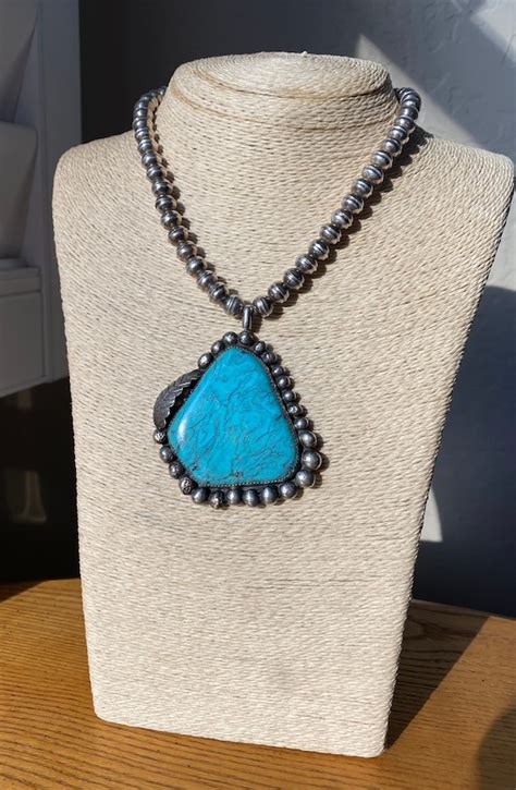 Vintage Navajo Pearls Sterling Gem