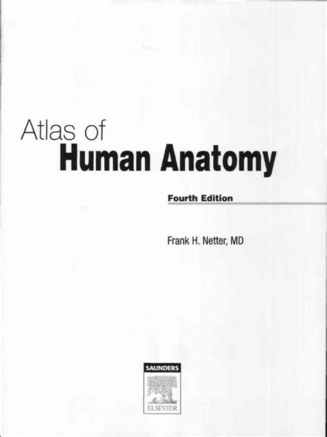 Atlas Human Anatomy Netter | PDF | Vertebra | Human Nose