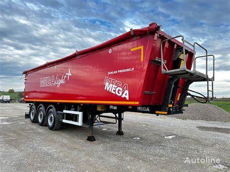 Mega NACZEPA WYWROTKA 43M3 2018 KLAPO DRZWI Tipper Semi