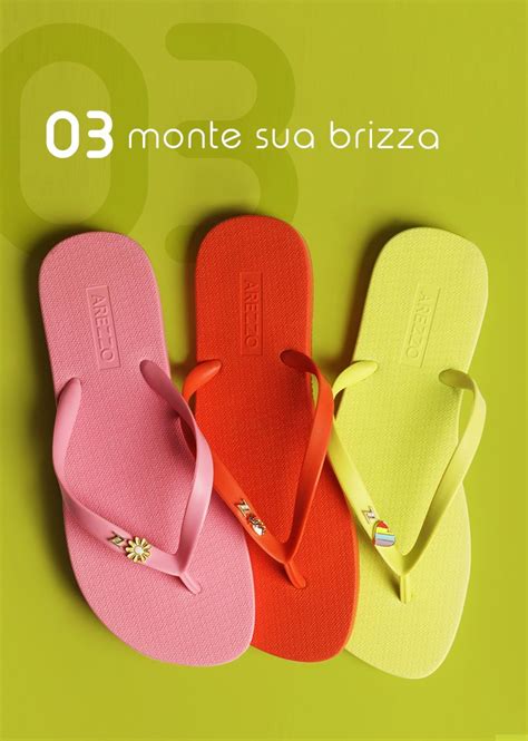 Chinelo De Dedo Nude Tiras Bold Brizza Arezzo