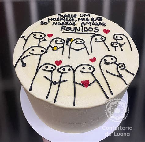 Bolo Flork Personalizado Confeitaria Da Luana Bolo Flork Personalizado