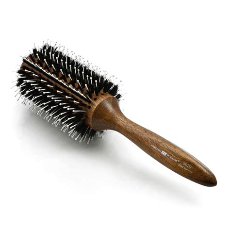 Round Boar Bristle Hair Brush Soft Bristle Hair Brush Hair Brush for ...