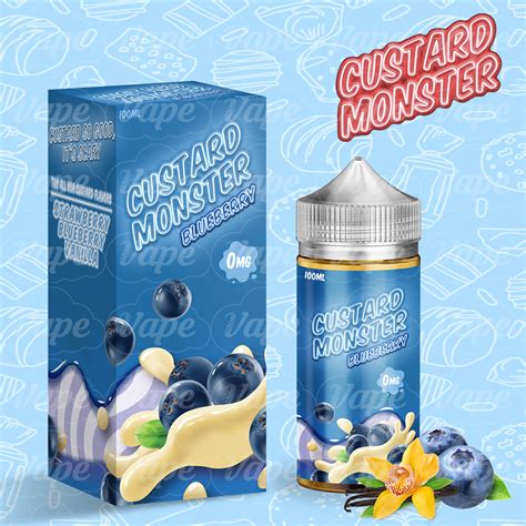 Custard Monster Blueberry 100ml