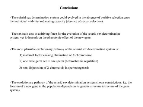 Ppt Evolutionary Pathways For Sex Determining Mechanisms Powerpoint Presentation Id