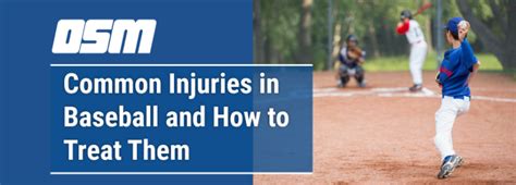 Common Injuries In Baseball And How To Treat Them Orthopedic And Sports Medicine