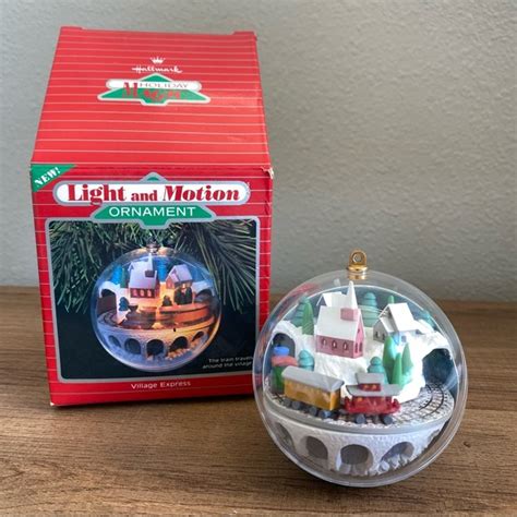 Hallmark Holiday Hallmark Light And Motion Ornament Village Express