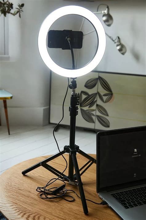 Youstar Led Ring Light And Phone Holder With Tripod Led Ring Light