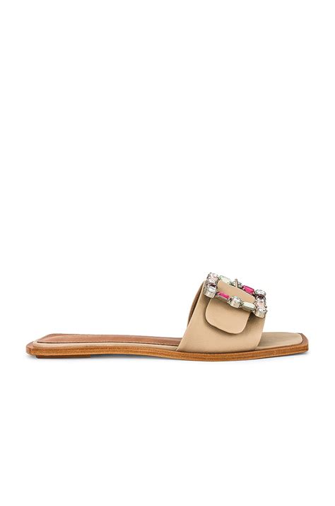 RAYE Slip Sandal In Nude REVOLVE