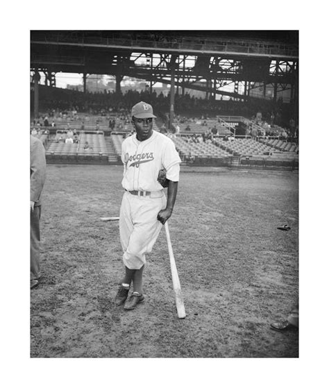 Black History Jackie Robinson Kansas City Monarchs 1945 Ph