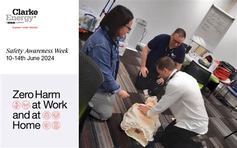 Global Safety Week Zero Harm At Work And At Home