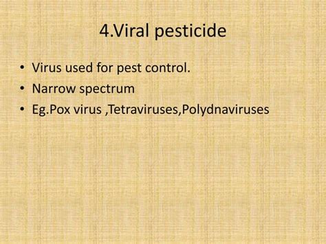 Biopesticide 2 Pptx This Slides Helps To Know The Different Types Of