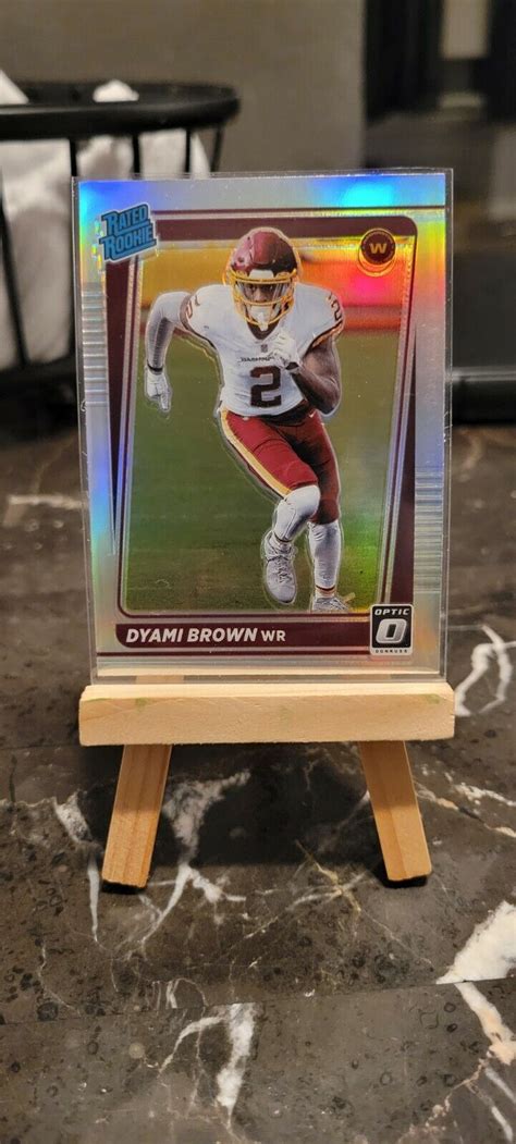 Dyami Brown Donruss Optic Preview P Silver Prizm Ssp Rated