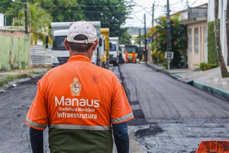 Asfalta Manaus Da Prefeitura Atua Novas Frentes De Obras Em Ruas