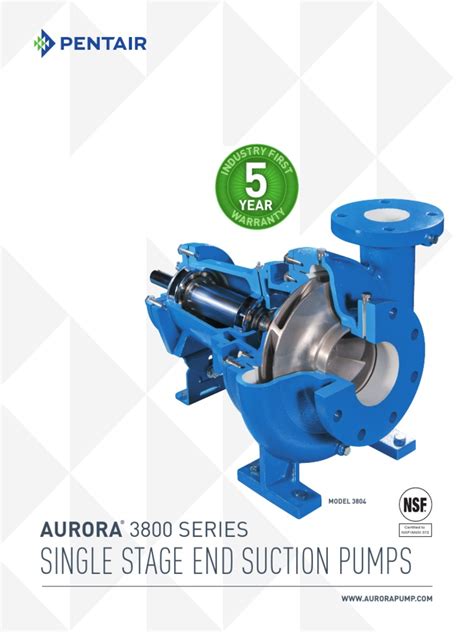 Aurora 3800 Series Pumps Pdf Bearing Mechanical Pump