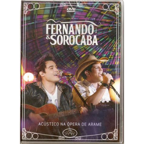 Dvd Fernando E Sorocaba Ac Stico Na Pera De Arame Submarino