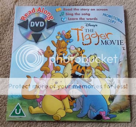 Dvd The Tigger Movie Read Along Promotional Disc R2 Pal Ebay