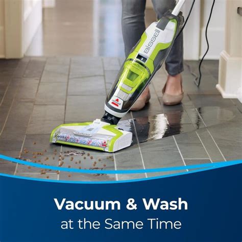 Bissell Crosswave Corded Wet Dry Bagless Upright Vacuum In The Upright Vacuums Department At